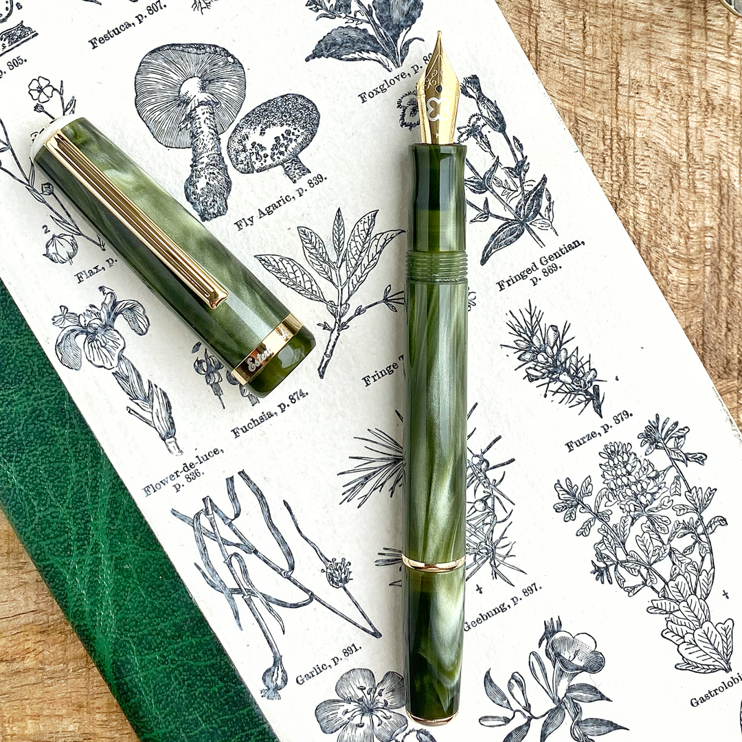 Esterbrook JR Pocket Fountain Pen - Palm Green