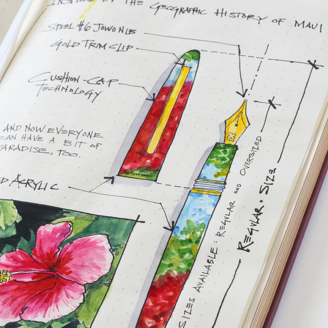 Esterbrook Estie Oversize Maui w/ Specialty Nibs - Fountain Pen