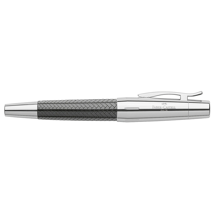 Faber-Castell E-Motion Precious Resin II - Parquet Black Fountain Pen