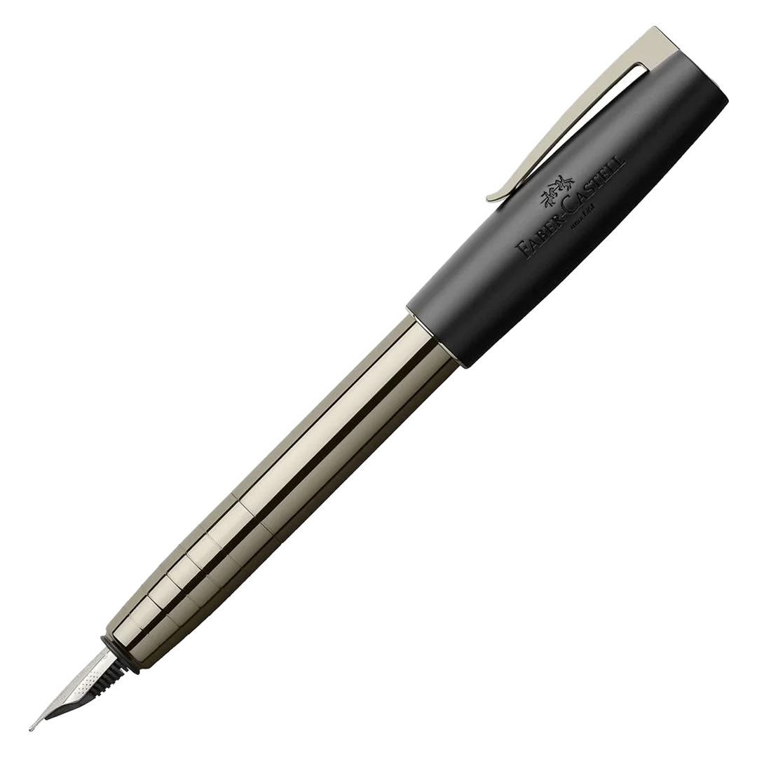 Faber-Castell Loom Gunmetal Polished Fountain Pen
