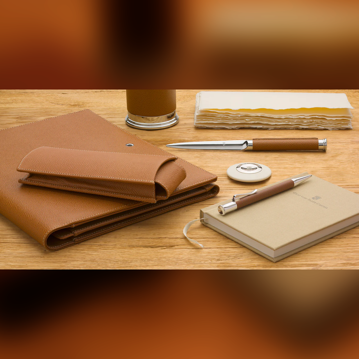 Graf von Faber-Castell Guilloche Cognac Ballpoint