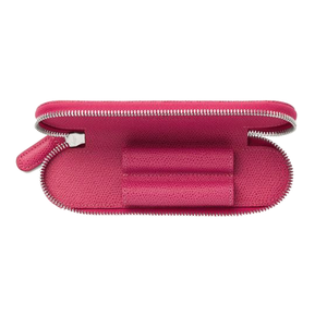 Graf von Faber-Castell Guilloche Electric Pink Case With Zipper For 2 Pens