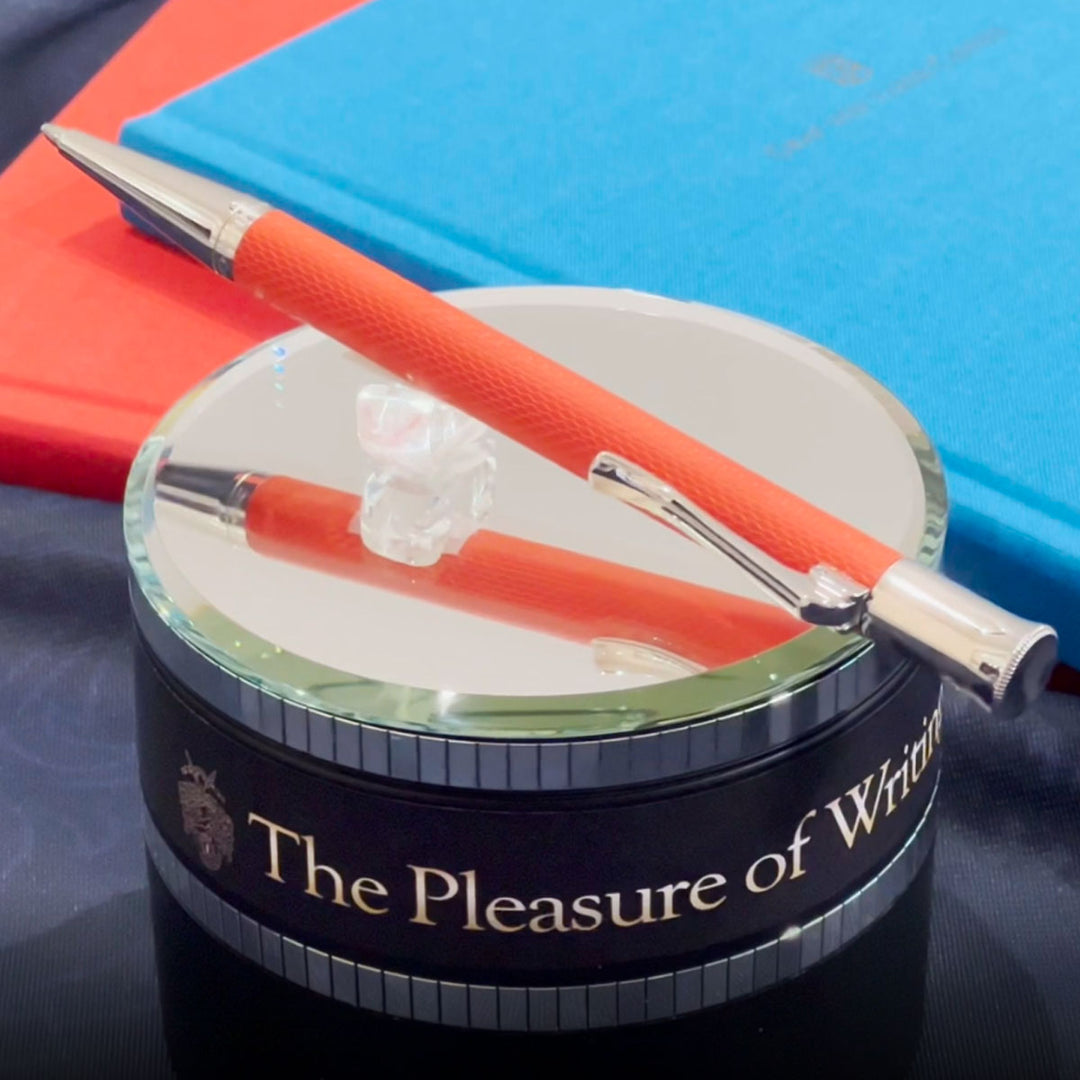 Graf von Faber-Castell Guilloche India Red Ballpoint