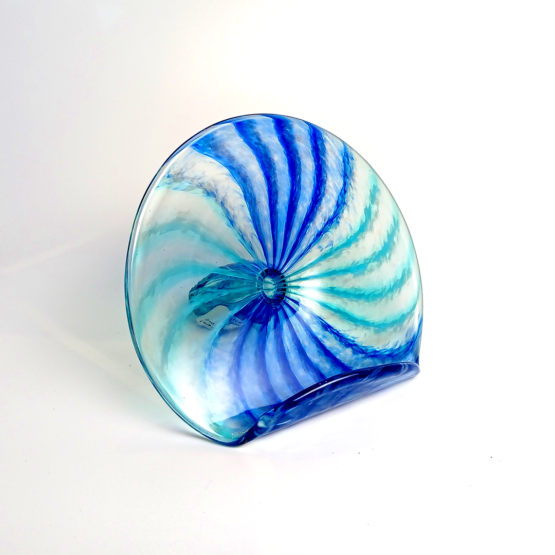 Hudson Glass Handblown Glass Business Card Holder
