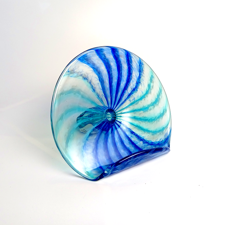 Hudson Glass Handblown Glass Business Card Holder