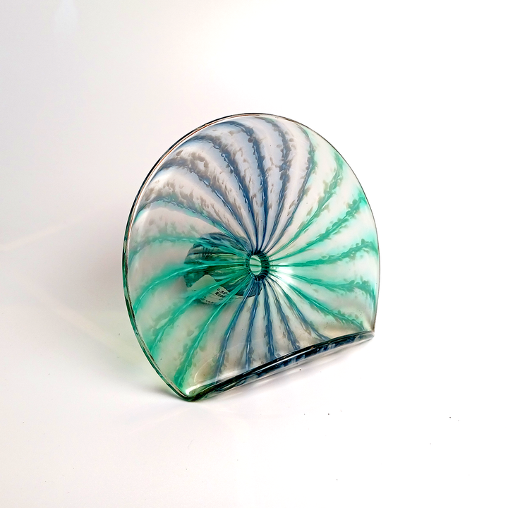 Hudson Glass Handblown Glass Business Card Holder