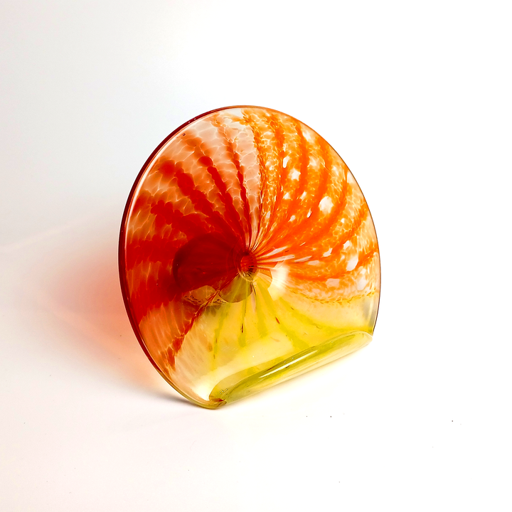 Hudson Glass Handblown Glass Business Card Holder