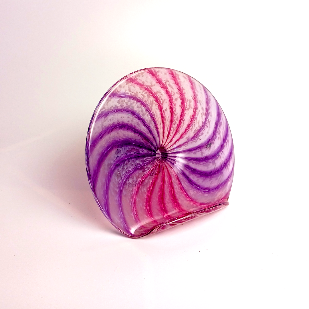 Hudson Glass Handblown Glass Business Card Holder