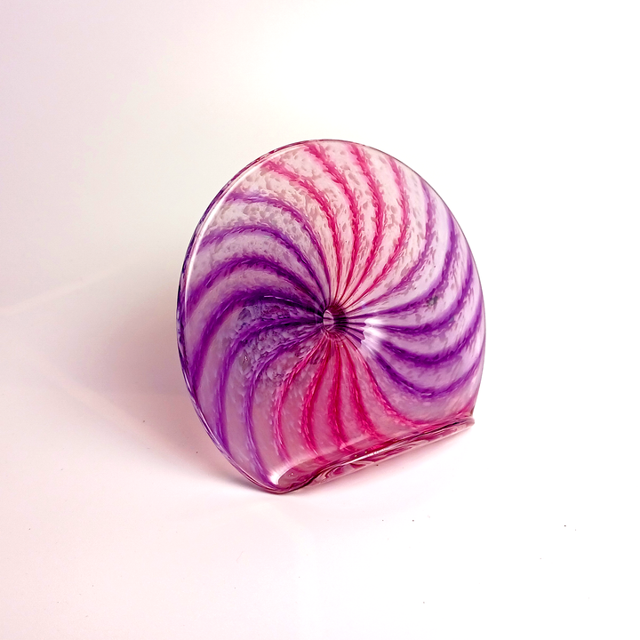 Hudson Glass Handblown Glass Business Card Holder