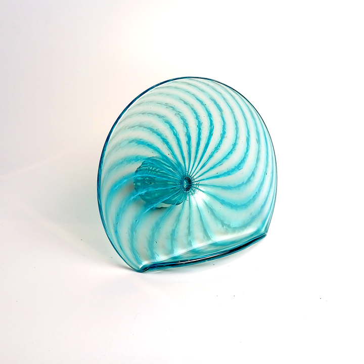 Hudson Glass Handblown Glass Business Card Holder