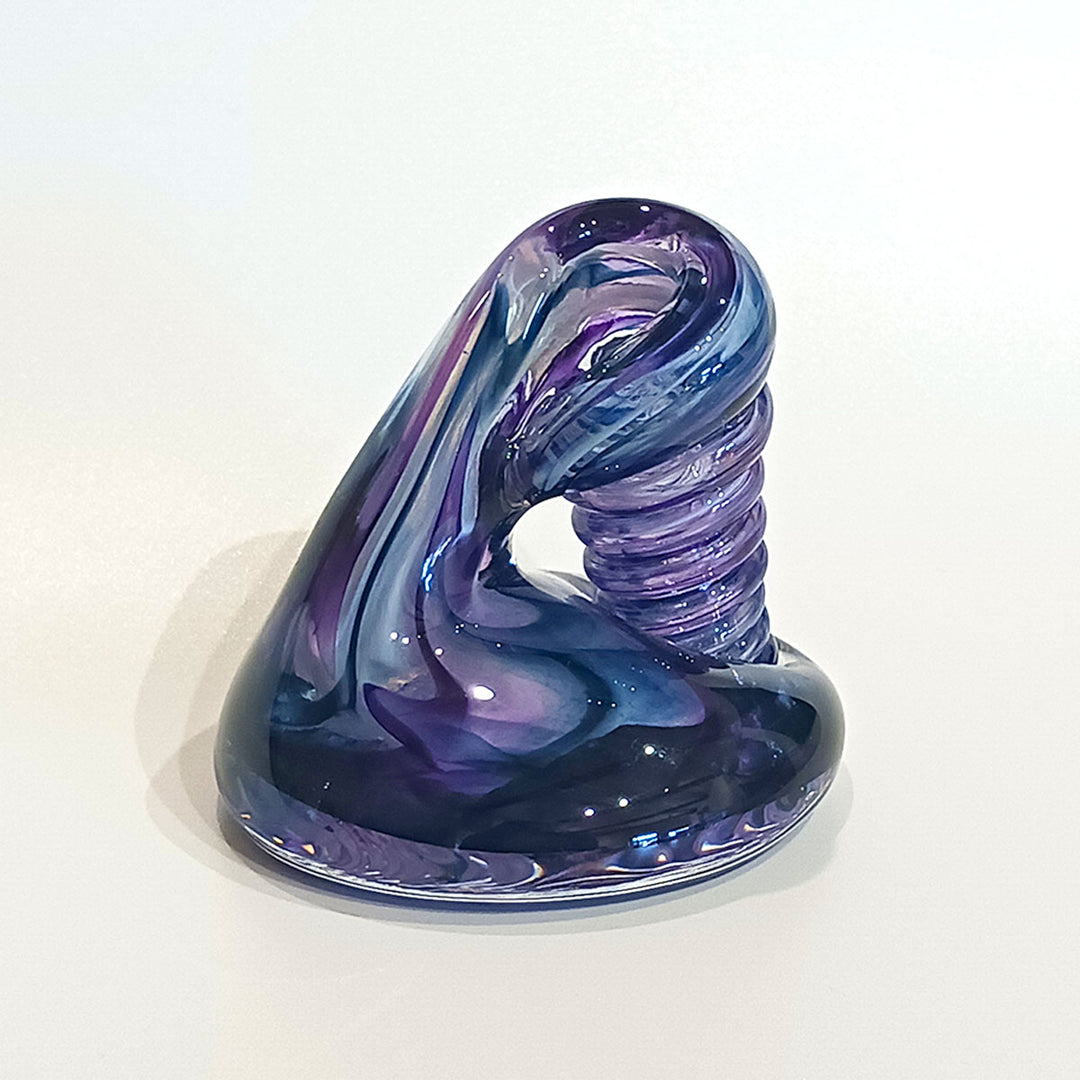 Hudson Glass Handblown Glass Pen Holder