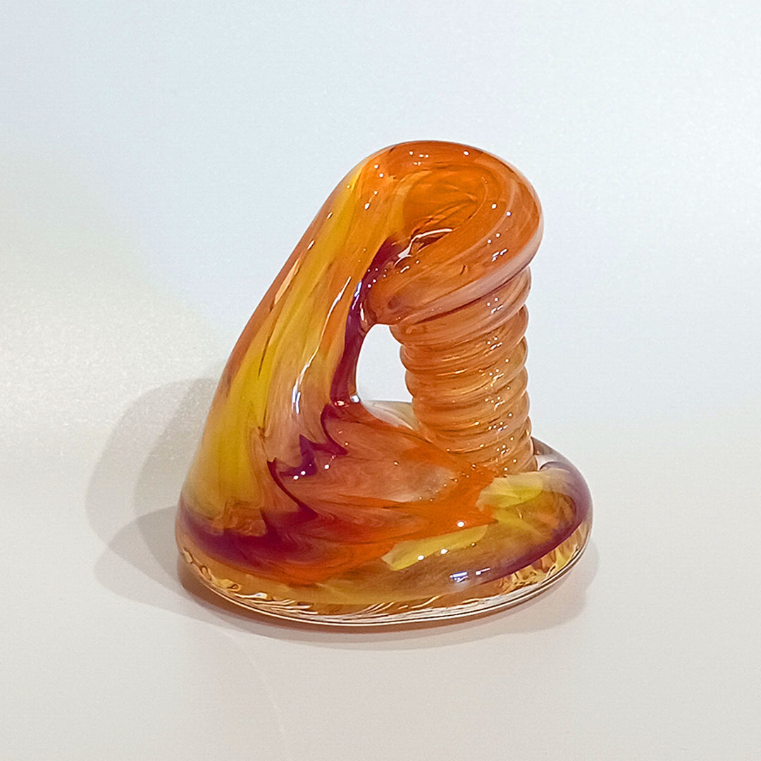 Hudson Glass Handblown Glass Pen Holder