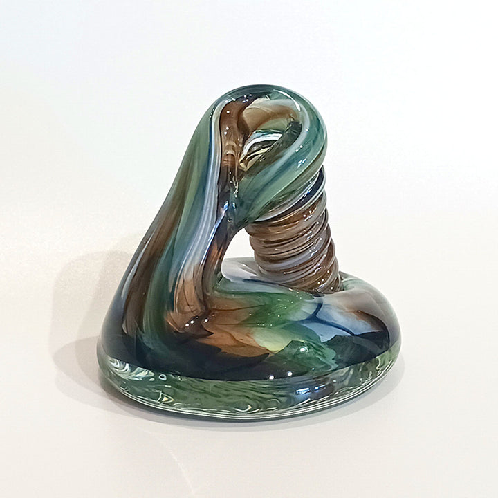 Hudson Glass Handblown Glass Pen Holder
