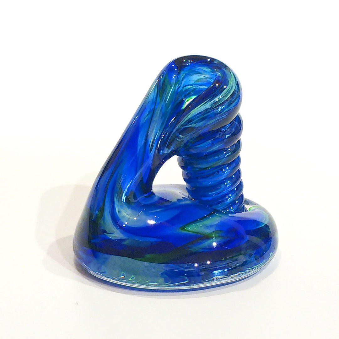 Hudson Glass Handblown Glass Pen Holder