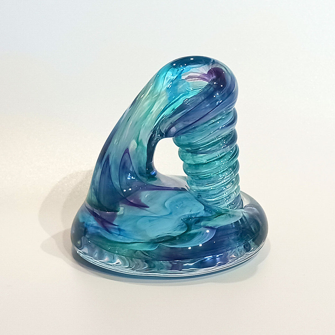 Hudson Glass Handblown Glass Pen Holder