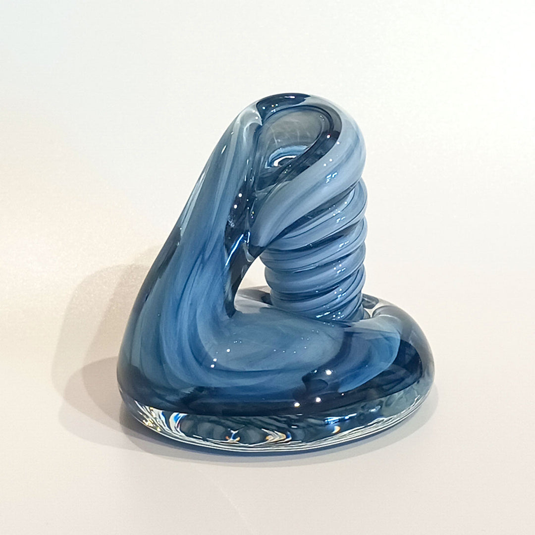 Hudson Glass Handblown Glass Pen Holder