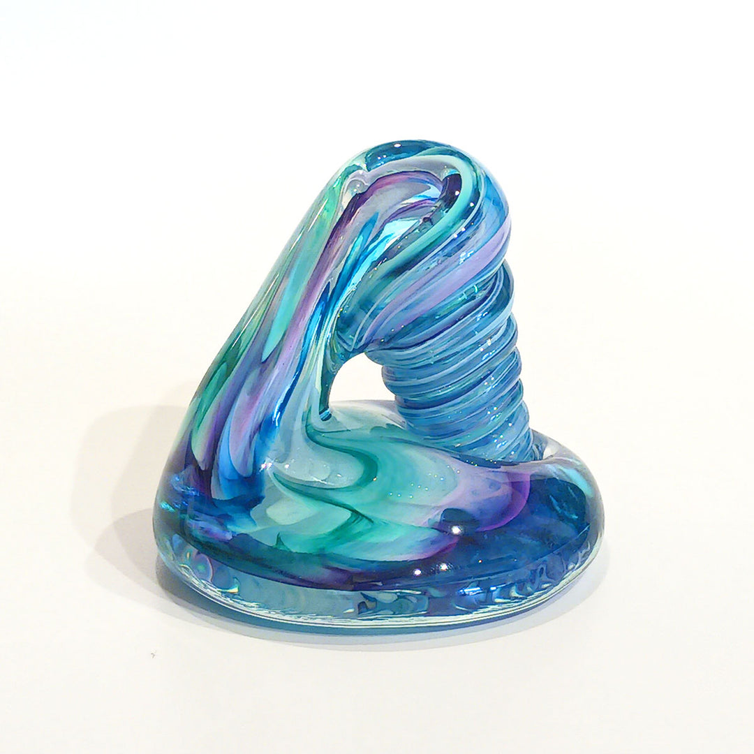 Hudson Glass Handblown Glass Pen Holder
