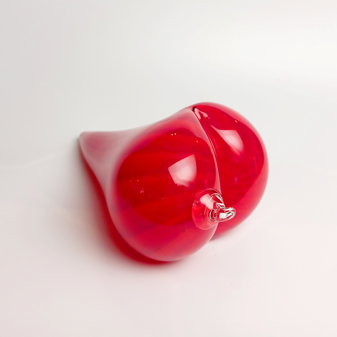 Hudson Glass Handblown Glass Heart