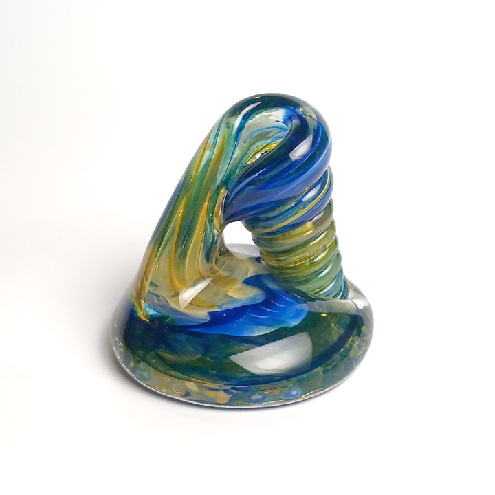 Hudson Glass Handblown Glass Pen Holder
