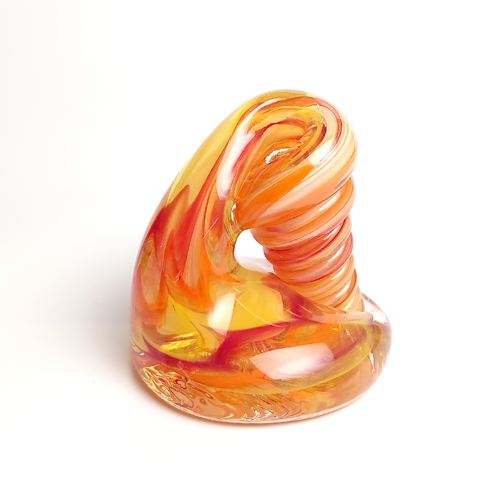 Hudson Glass Handblown Glass Pen Holder