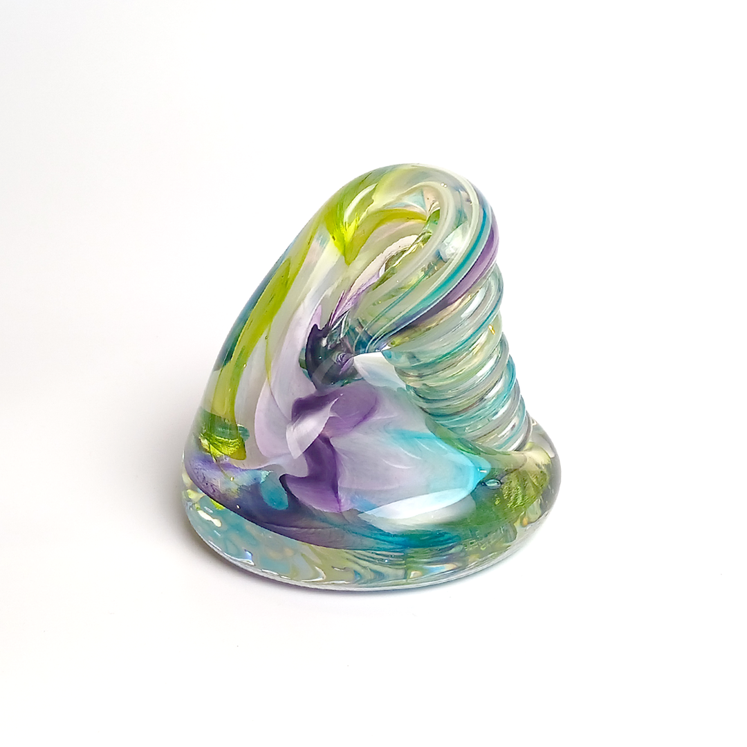 Hudson Glass Handblown Glass Pen Holder