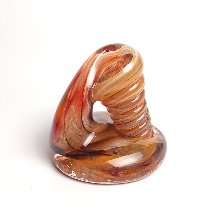 Hudson Glass Handblown Glass Pen Holder