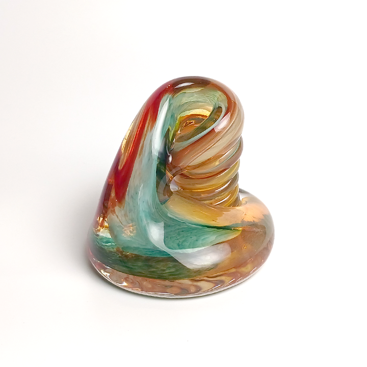Hudson Glass Handblown Glass Pen Holder