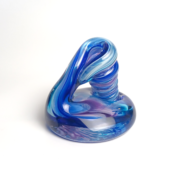 Hudson Glass Handblown Glass Pen Holder