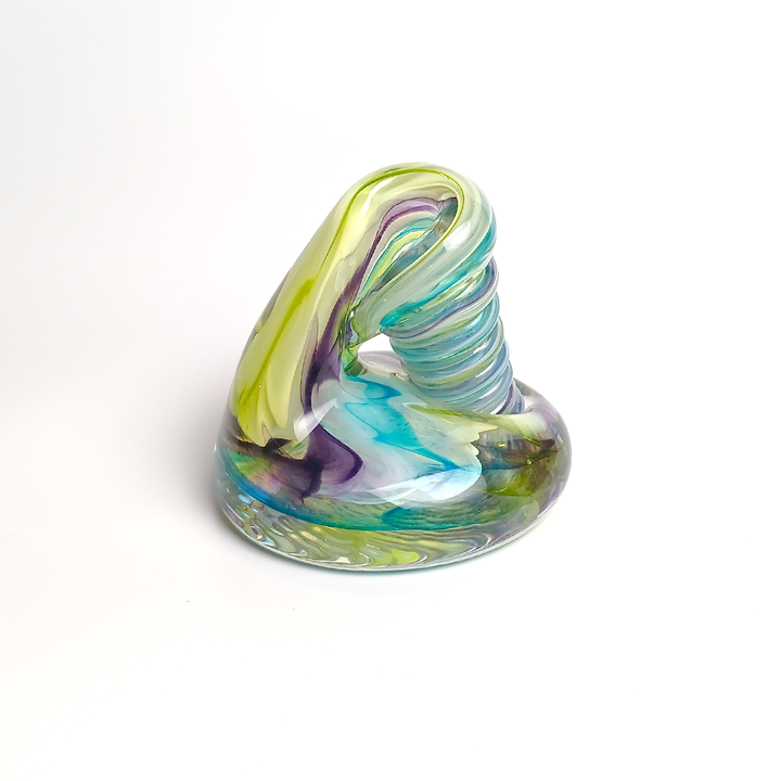 Hudson Glass Handblown Glass Pen Holder