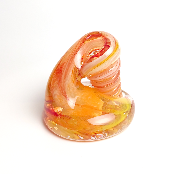 Hudson Glass Handblown Glass Pen Holder