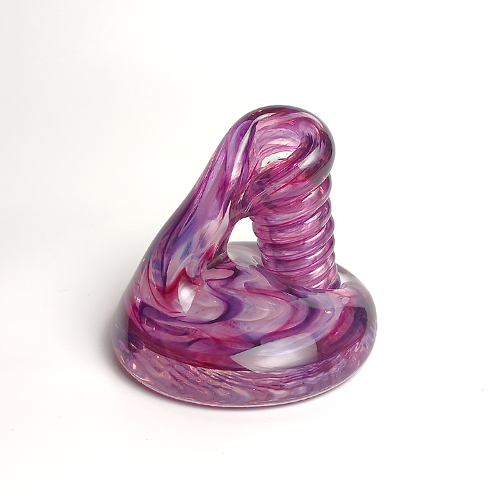 Hudson Glass Handblown Glass Pen Holder
