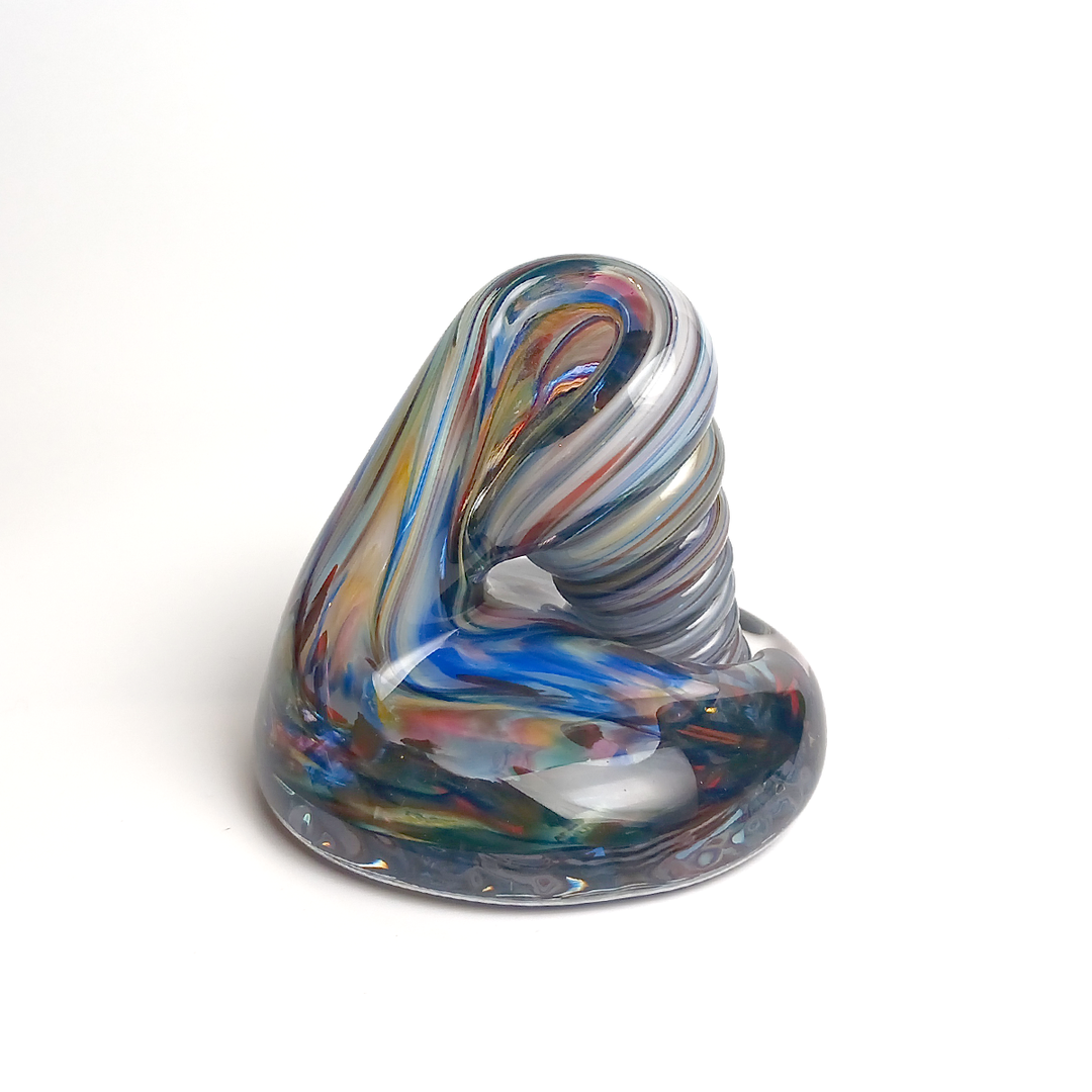 Hudson Glass Handblown Glass Pen Holder