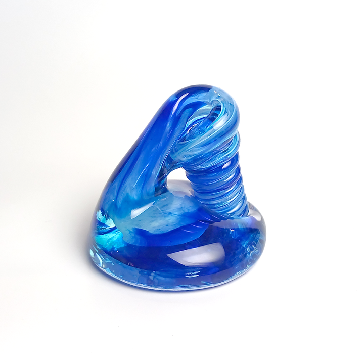 Hudson Glass Handblown Glass Pen Holder
