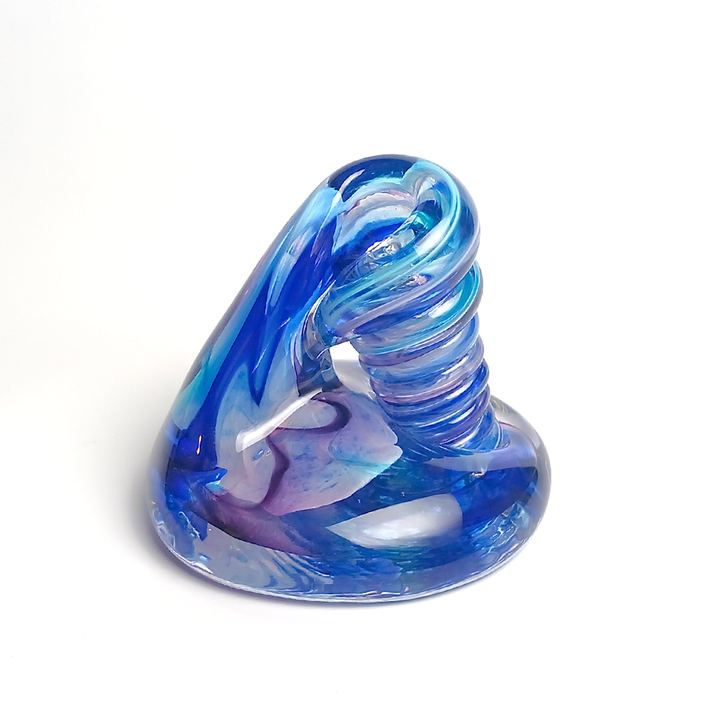 Hudson Glass Handblown Glass Pen Holder