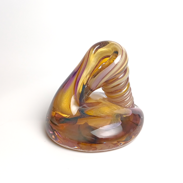 Hudson Glass Handblown Glass Pen Holder