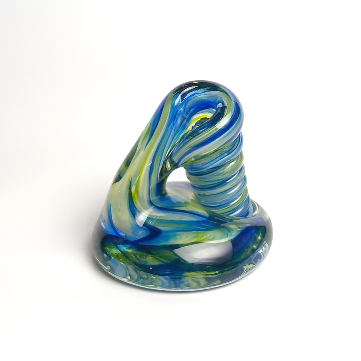 Hudson Glass Handblown Glass Pen Holder
