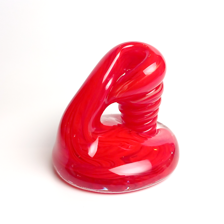 Hudson Glass Handblown Glass Pen Holder