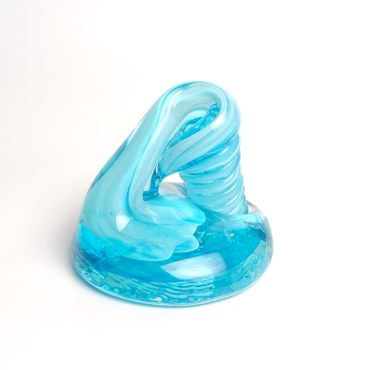 Hudson Glass Handblown Glass Pen Holder