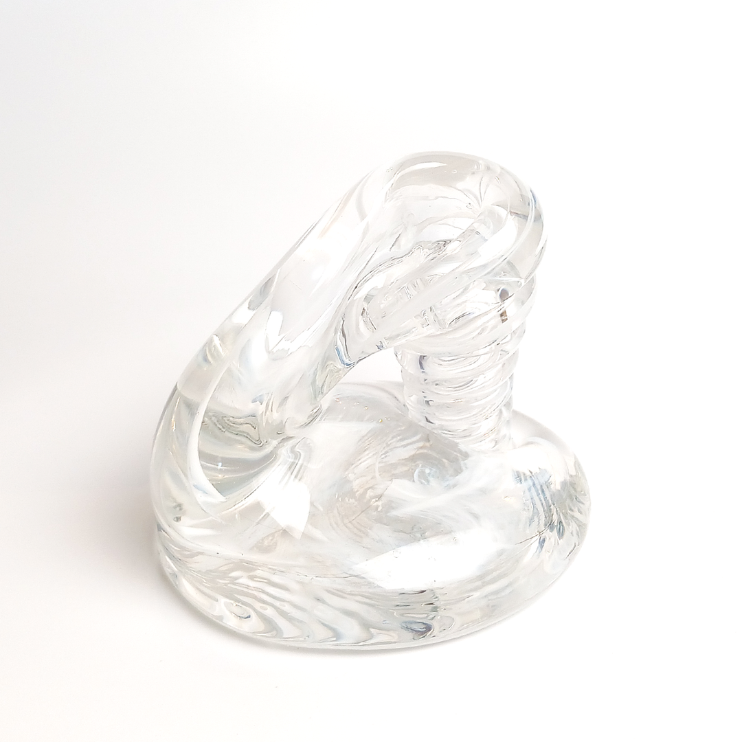 Hudson Glass Handblown Glass Pen Holder