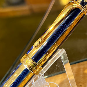 Michel Perchin Blue & Gold - Fountain Pen