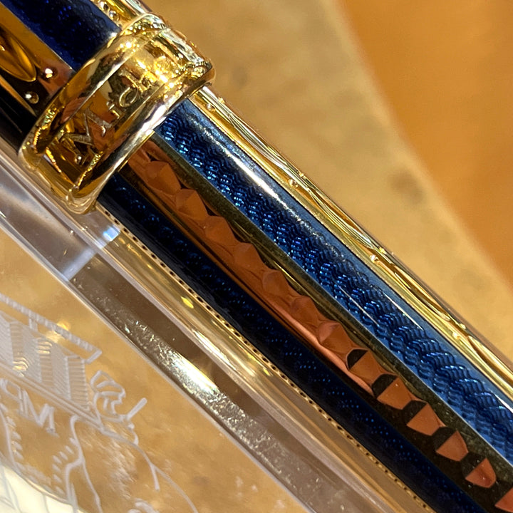Michel Perchin Blue &amp; Gold - Fountain Pen
