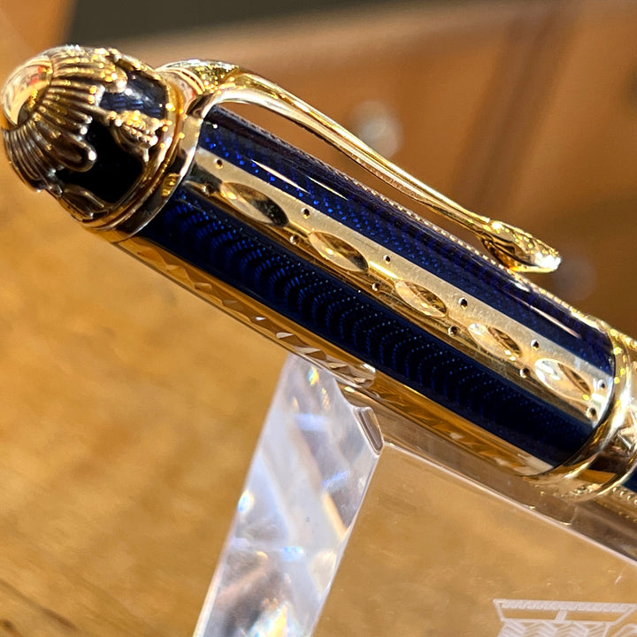 Michel Perchin Blue &amp; Gold - Fountain Pen