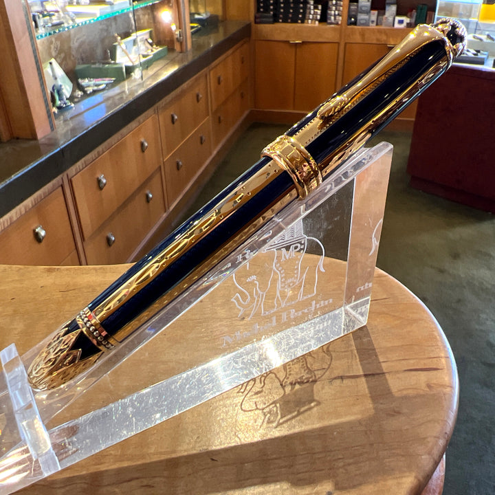 Michel Perchin Blue &amp; Gold - Fountain Pen