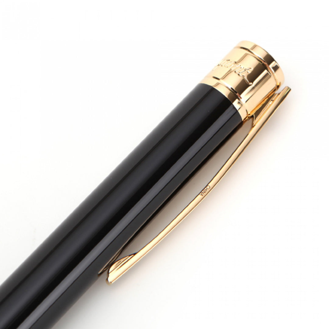 S.T. Dupont D-Initial Ballpoint Pen - Black &amp; Gold