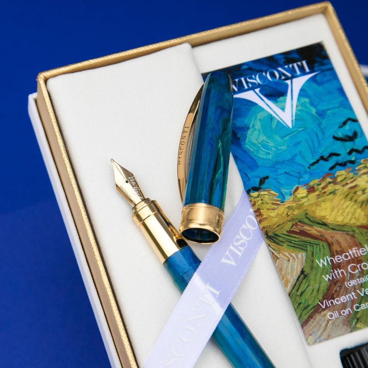 Visconti Van Gogh Wheatfield With Crows - Fountain Pen Gift Set