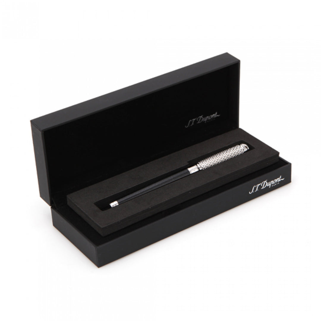 S.T. Dupont Line D Medium Fountain Pen - Duo Tone