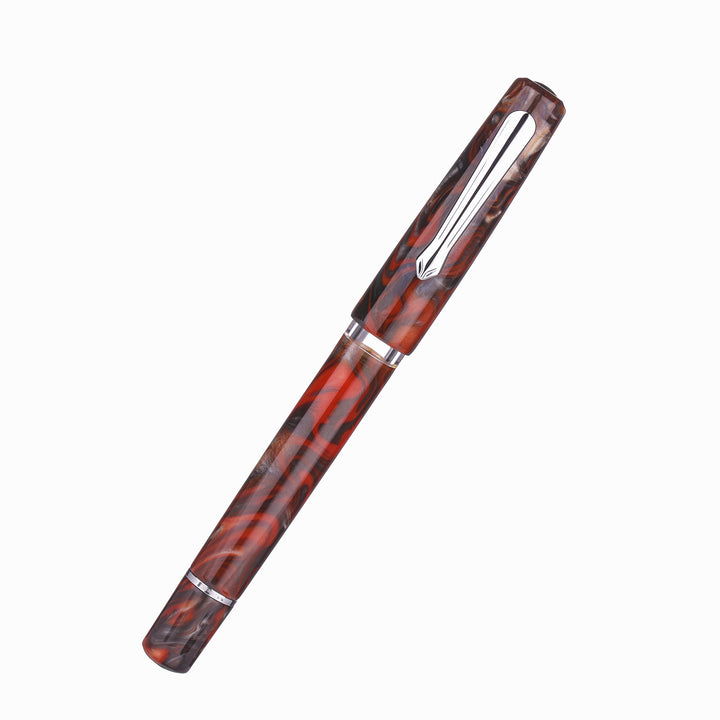 Nahvalur Schuylkill Fountain Pen - Rockfish Red