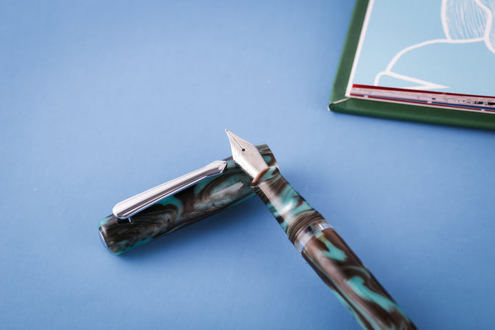 Nahvalur Schuylkill Fountain Pen - Chromis Teal