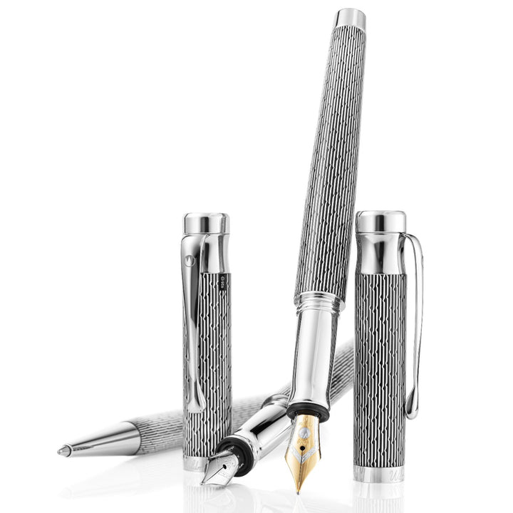 Waldmann Tango Imagination Fountain Pen - Black - 18K Gold