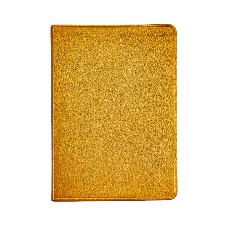8"x 5" Lined Soft Cover Journal - Metalic Leather